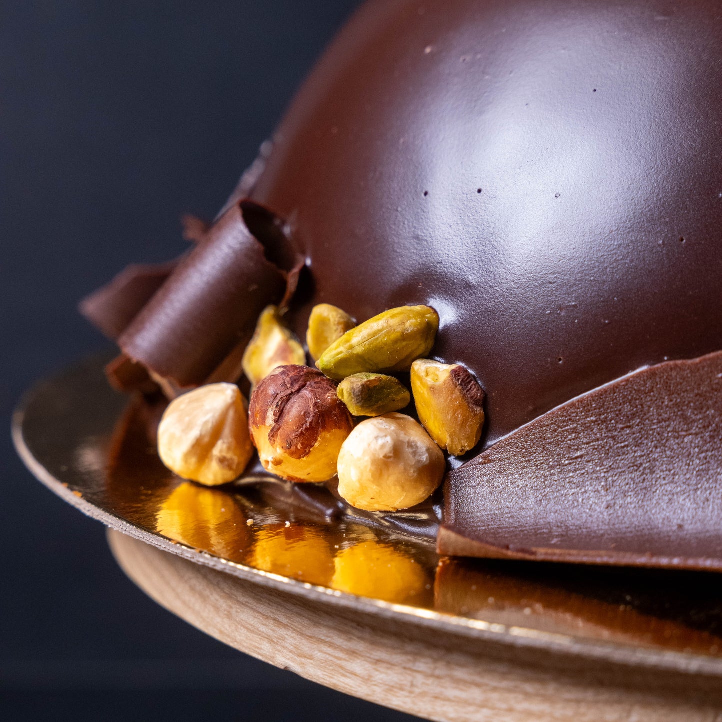 Chocolate Hazelnut Zuccotto