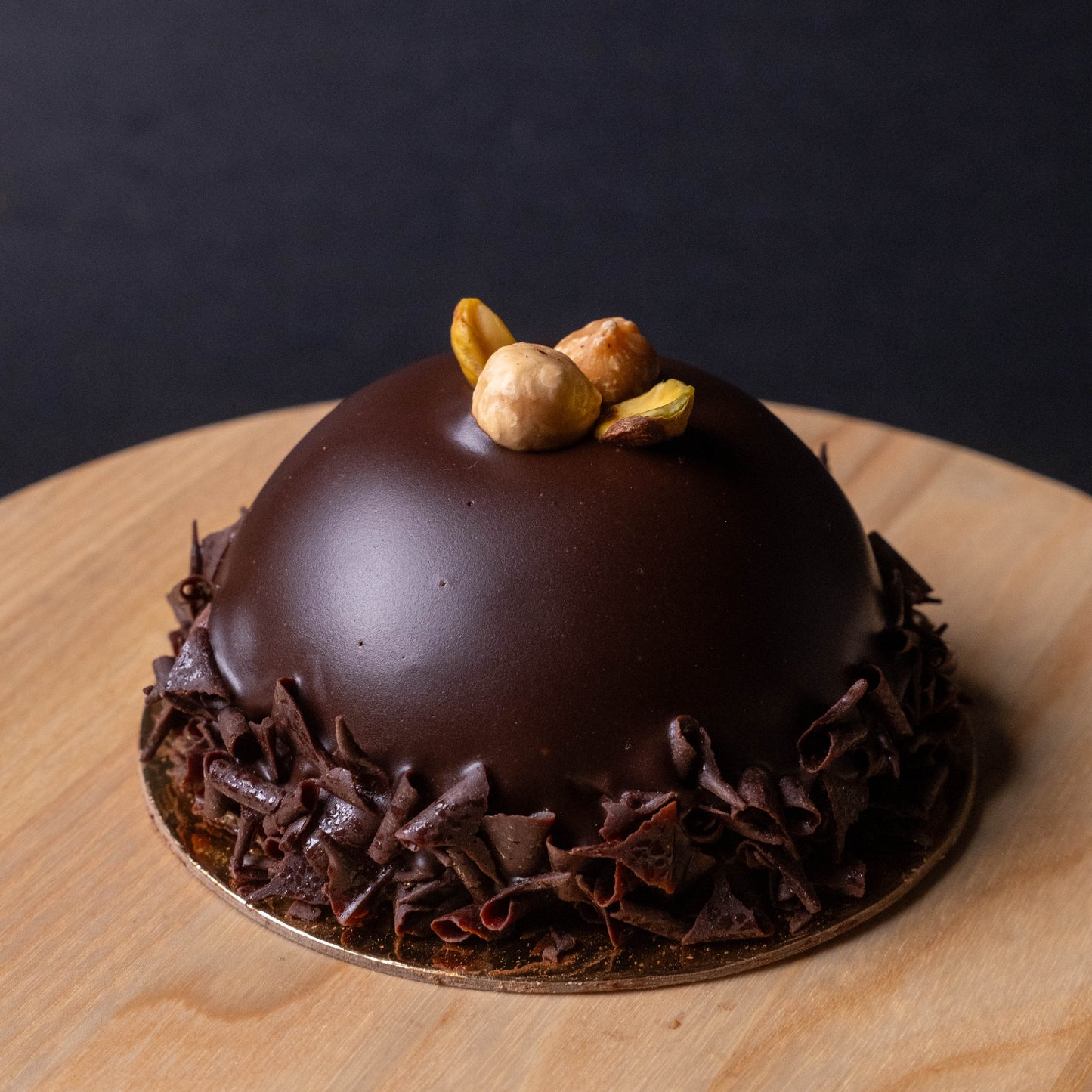 Chocolate Hazelnut Zuccotto