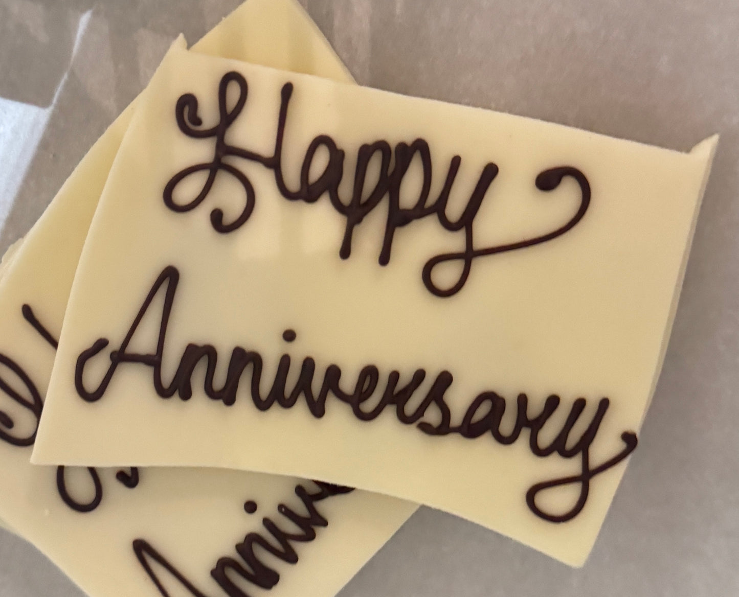 White Chocolate Plaque
