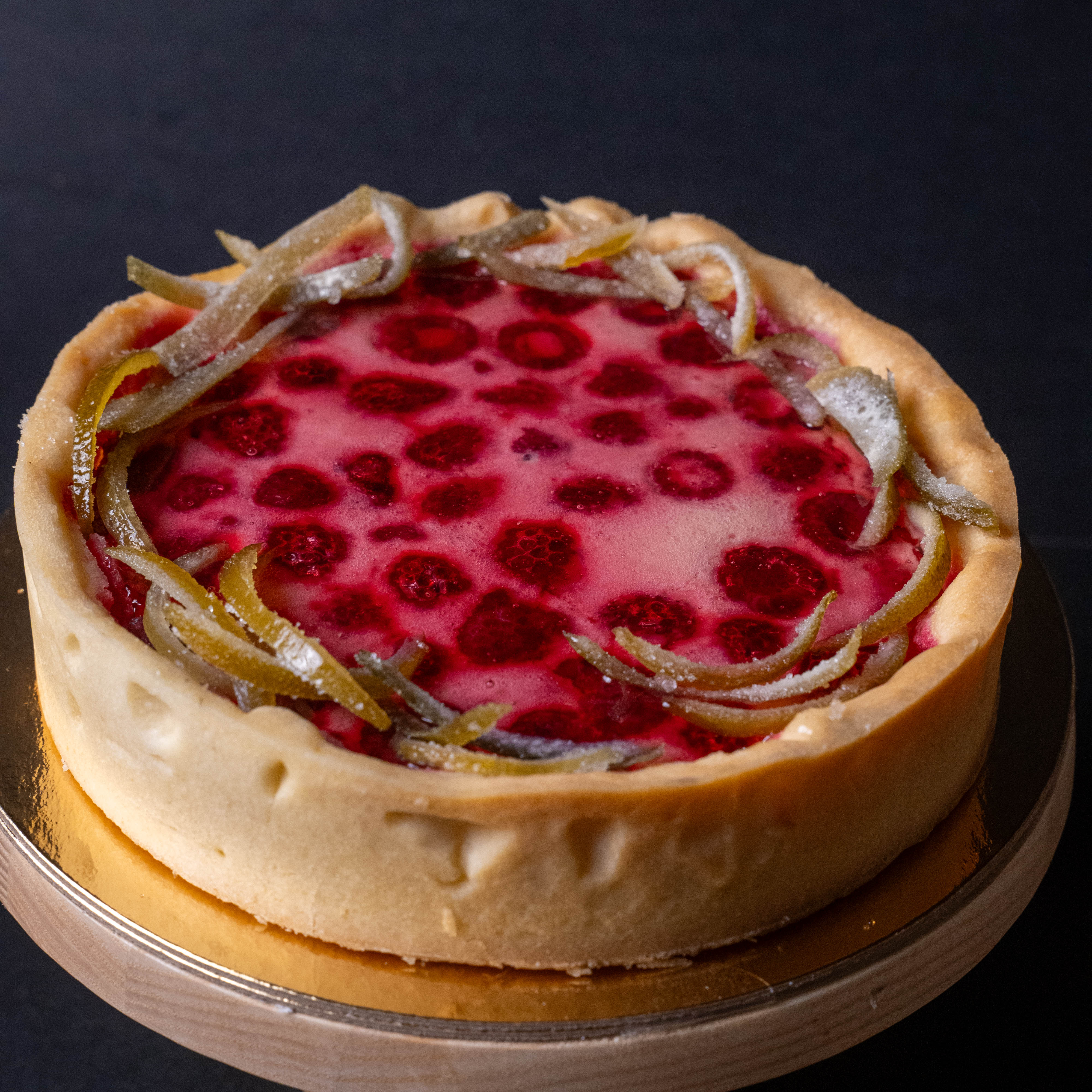 Lime Raspberry Flan – Sweet Obsession Cakes and Pastries
